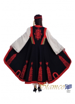Traditional Epirus Embroidered Dress (Special Production) 