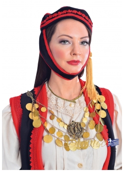 Traditional Epirus Embroidered Dress (Special Production) 