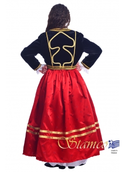 Traditional Cretan Sfakia Girl Dress Costume 