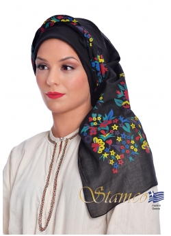 Traditional Cotton Scarf of Dodecanese Island