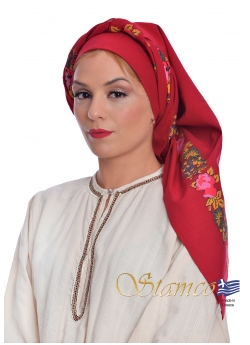 Traditional Cotton Scarf of East Romelia - Thrace