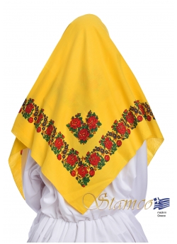 Traditional Cotton Scarf of Rhodos and Kos