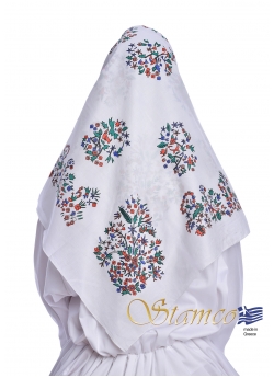 Traditional Cotton Scarf of Evia - Central Greece