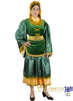 Traditional Dress Mykonos Woman