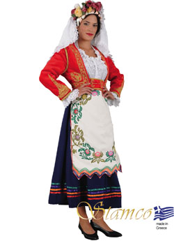 Traditional Dress Corfu Kerkira