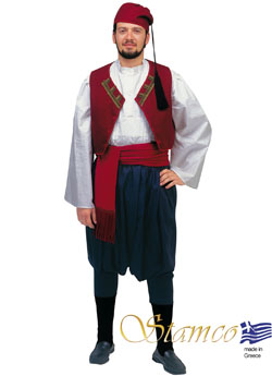 Traditional Dress Aegean Islands Man