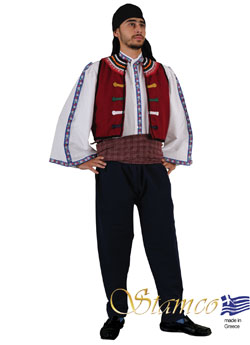 Traditional Dress Thrace Evros Man