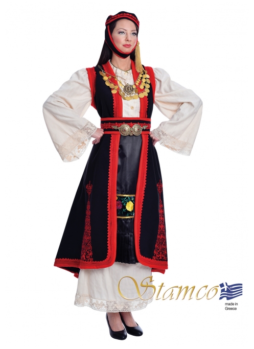 Traditional Epirus Embroidered Dress (Special Production) 