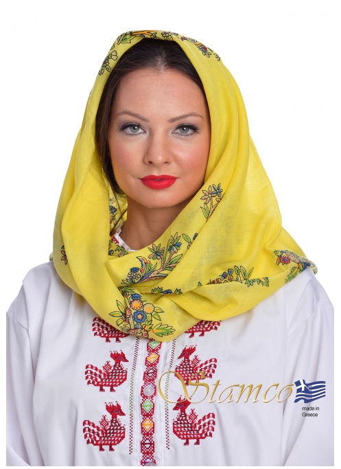 Traditional Cotton Scarf of Salamina and Nafpaktos