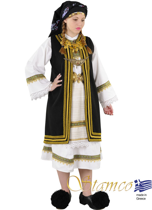 Traditional Dress Souliotissa Woman
