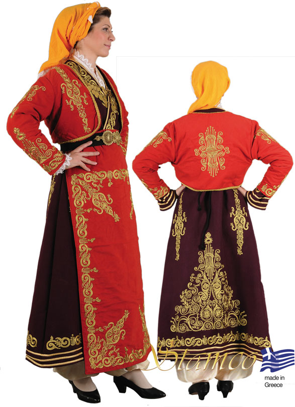 Traditional Dress Kapadokia Embroidery