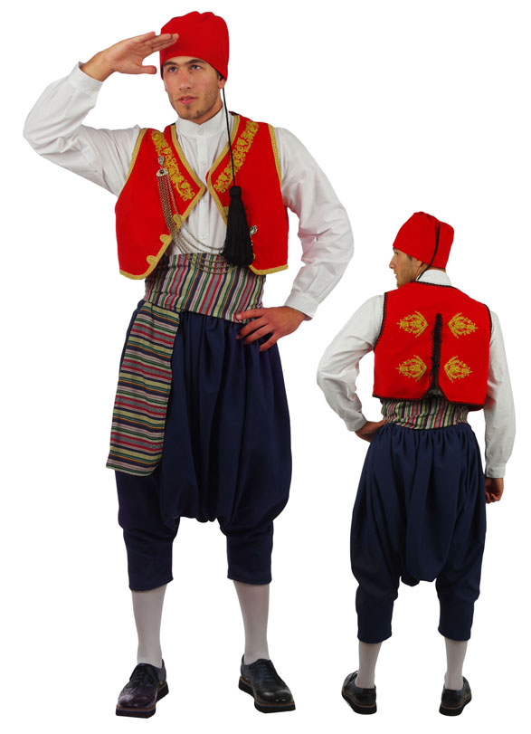 Traditional Dress Aegean Islands Embroidered