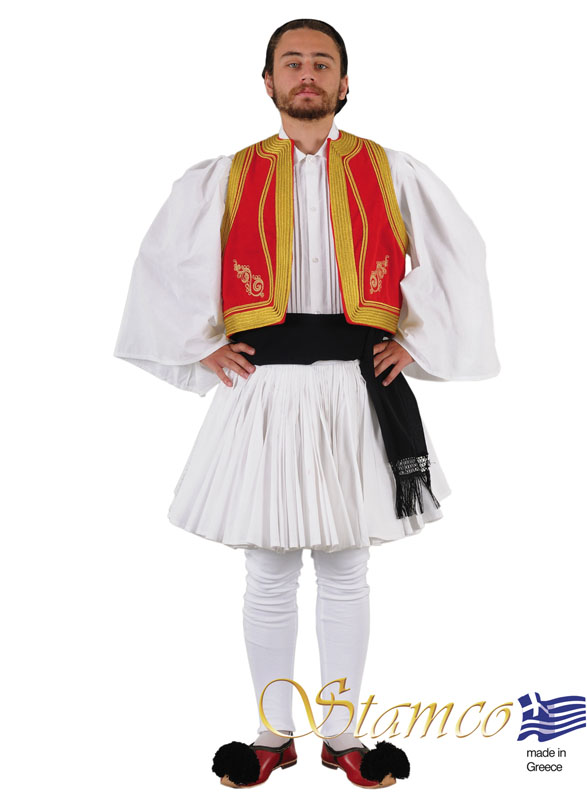 Traditional Dress Tsolias Embroidery