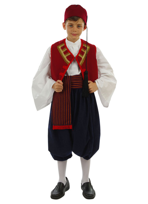 Traditional Dress Aegean Islands Boy