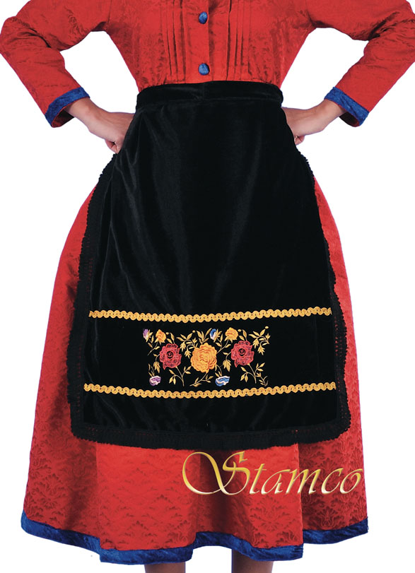 Embroidered Apron