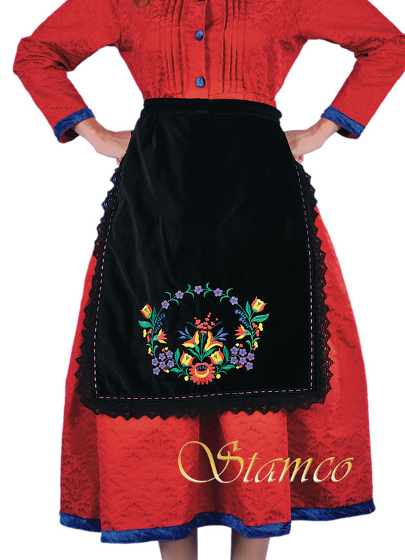 Embroidered Apron